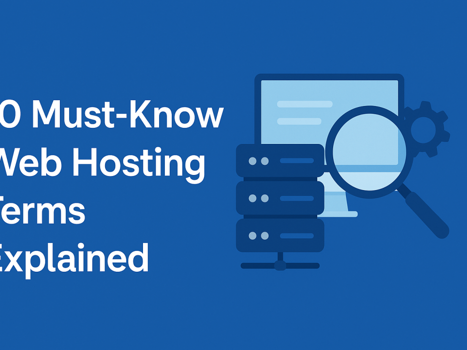 10 Must-Know Web Hosting Terms Explained
