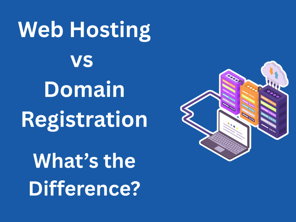 Web Hosting vs Domain Registration